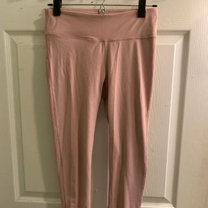 Fabletics light pink exercise pants